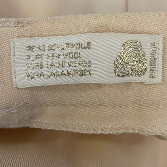 Escada by Margaretha Ley High Waist - Light Academia Wool Pants - Picture 8 of 8